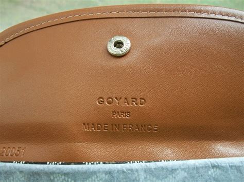 goyard serial number wallet|Goyard bag authentication.